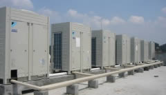 大金VRV室外机安装效果图