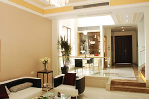 客厅安装效果图(1)